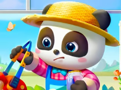 Игри Jigsaw Puzzle: Baby Panda Little Farmer