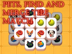 Игри Pets, Find and Merge Tile Match