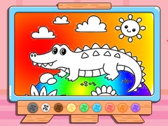 Игри Coloring Book: Crocodile