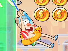 Игри Alien Chase Swing and Fly