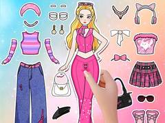 Игри Paper Doll Diary: Dress Up DIY