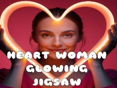 Игри Heart Woman Glowing Jigsaw