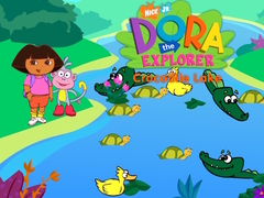 Игри Dora The explorer  Crocodile Lake