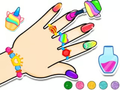 Игри Coloring Book: Nail Art & Bracelet Diy