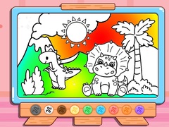 Игри Coloring Book: Jurassic Dinosaurs