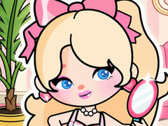 Игри Jigsaw Puzzle: Aha World Barbie Dollhouse
