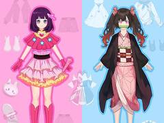 Игри Anime Doll - DIY Cosplay Girl