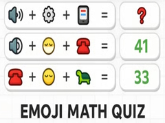 Игри Emoji Math Quiz