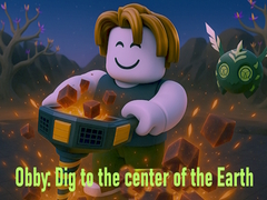 Игри Obby: Dig to the center of the Earth