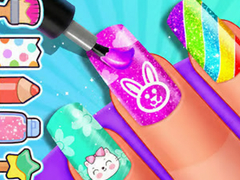 Игри Coloring Book: Girls Nail Art Design