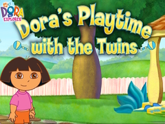 Игри Dora the Explorer Dora's Playtime with the Twins