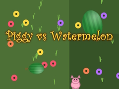 Игри Piggy vs Watermelon