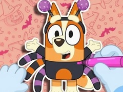 Игри Coloring Book: Halloween Spooky Bingo & Bluey