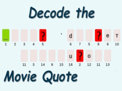 Игри Decode the Movie Quote
