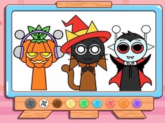 Игри Coloring Book: Incredibox Sprunki Halloween