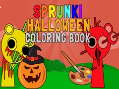 Игри Sprunki Halloween Coloring Book