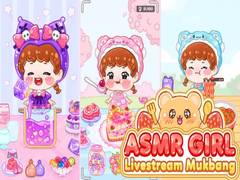 Игри ASMR Girl: Livestream Mukbang