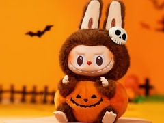 Игри Jigsaw Puzzle: Labubu Happy Halloween Party