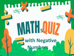 Игри Maths Quiz with Negative Numbers