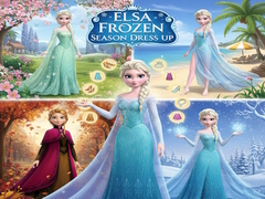 Игри Elsa Frozen Season Dress Up