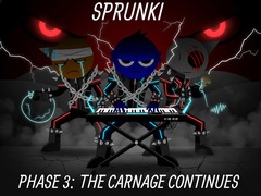Игри Sprunki Phase 3: The Carnage Continues