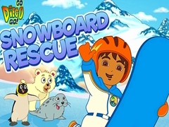 Игри Go Diego Go! Snowboard Rescue 