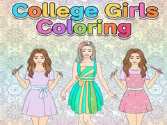 Игри College Girls Coloring