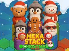 Игри Hexa Stack Christmas