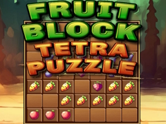 Игри Fruit Block Tetra Puzzle