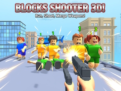Игри Blocks Shooter 3D! Run, Shoot, Merge Weapons!