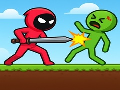 Игри Red Stickman vs Monster School
