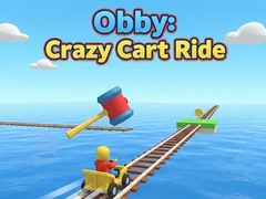 Игри Obby: Crazy Cart Ride