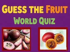 Игри Guess The Fruit World Quiz