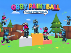 Игри Obby Paintball: Online with Friends