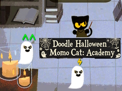Игри Doodle Halloween Momo Cat: Academy