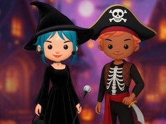 Игри Toca Teens Halloween Party