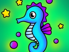 Игри Seahorse Coloring