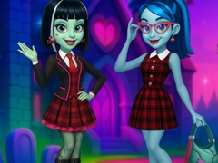 Игри Monster Girls Last Minute School Prep
