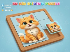 Игри 3D Kid Sliding Puzzle