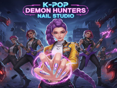 Игри K-Pop Demon Hunters Nail Studio