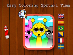 Игри Easy Coloring Sprunki Time