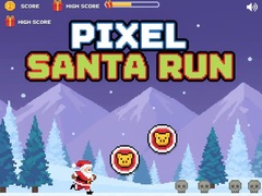 Игри Pixel Santa Run