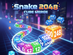 Игри Snake 2048: Cube Merge
