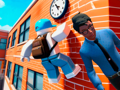 Игри School Escape: Obbie Run!