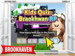 Игри Kids Quiz: Brookhaven RP