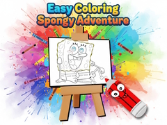 Игри Easy Coloring Spongy Adventure