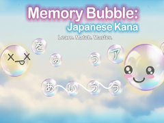 Игри Memory Bubble: Japanese Kana