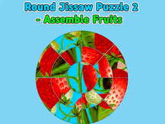 Игри Round jigsaw Puzzle 2 - Assemble Fruits