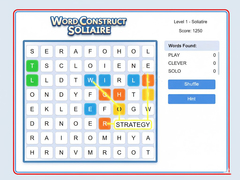 Игри Word Construct Solitaire