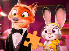 Игри Jigsaw Puzzle: Zootopia Kiss The Ring